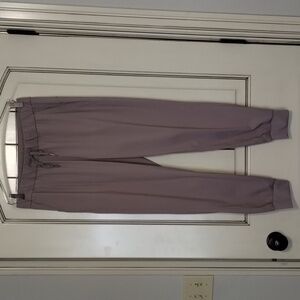 Ajisai Jagger Pants Small Gray Taupe Soft Material Elastic Drawstring Waist